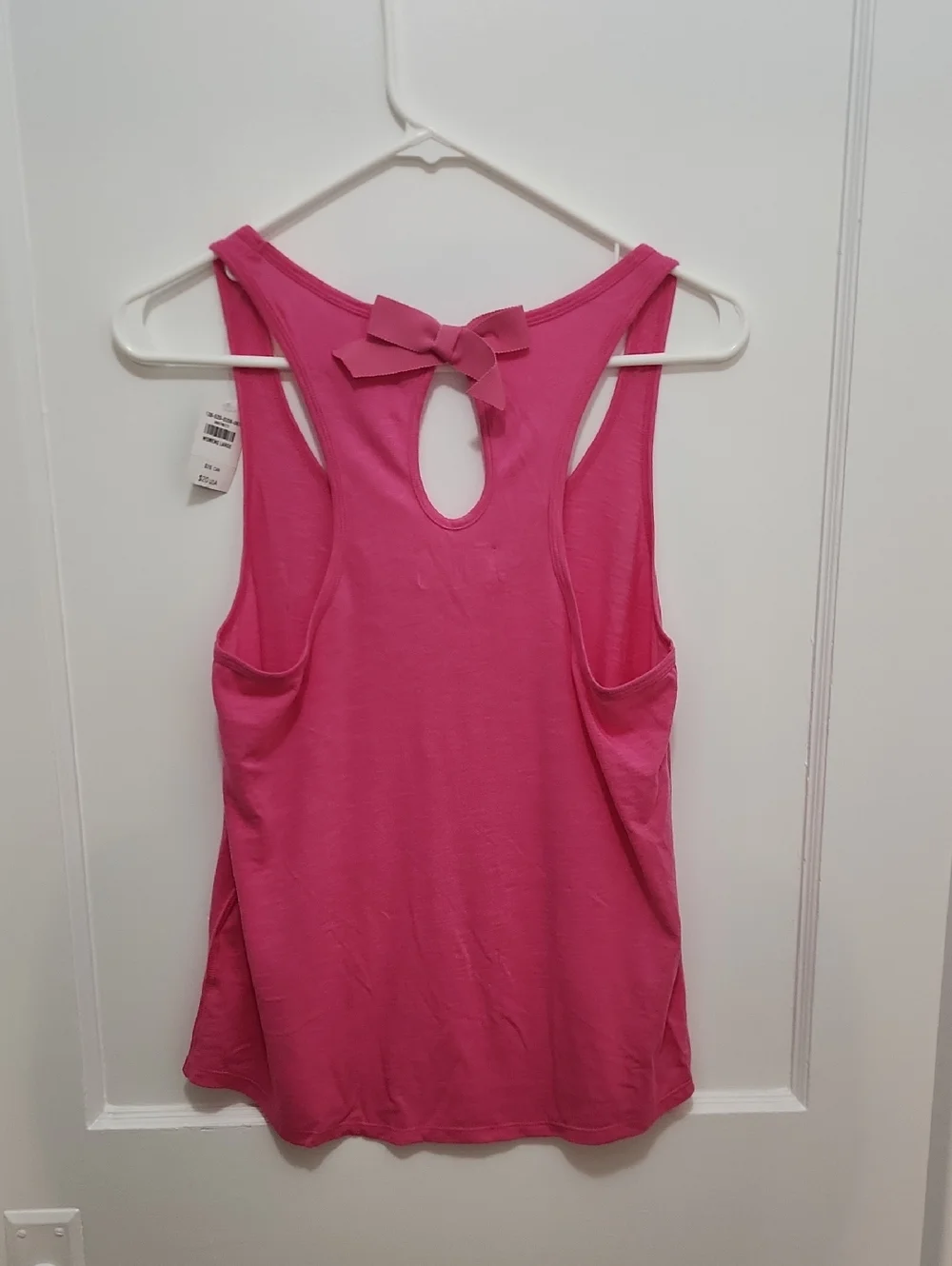 NWT Abercrombie & Fitch Women's Pink Tank Top Size Large - Picture 2 of 9